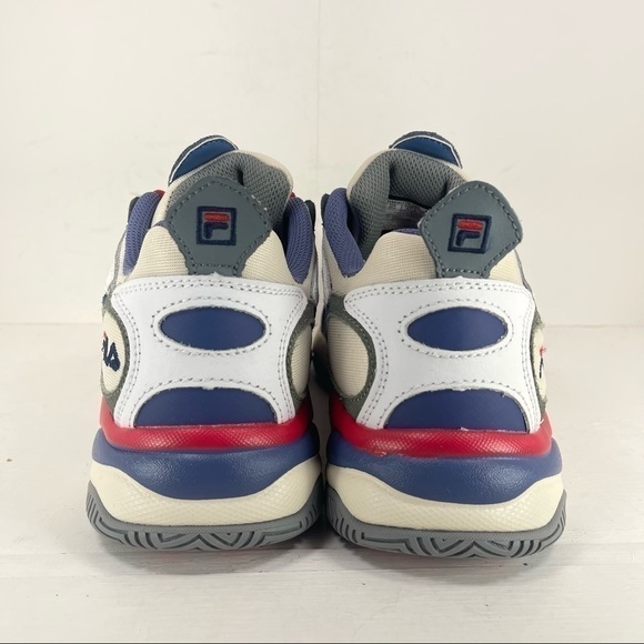 Fila Boveasorus Leather Low Top Sneaker Size 9.5 Women - Picture 5 of 9